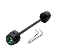 Marco de Protección Contra Caídas Compatible con CB650R CBR650R rueda delantera de motocicleta horquilla deslizante eje de rueda horquilla deslizador de choque Topes Anticaida(GREEN)