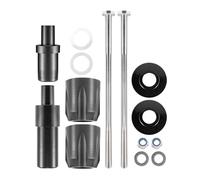 Marco de Protección Contra Caídas Compatible Con Kawasaki Z650 Ninja 650 2017-2026 Z650 RS 2021-2026, Protector Deslizante Estator Para Motocicleta, Cubierta Motor, Almohadillas Tope(Black)