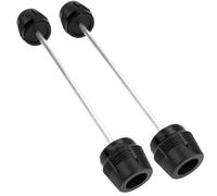 Marco de Protección Contra Caídas Compatible Con Voge 800 Dsx Rally Ds800x 800dsx Motor Rueda Delantera Trasera Horquilla Eje Deslizante Protector Contra Choques(Front Rear Black)