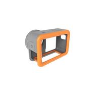 Marco De ProteccióN para dji Action6 Pc+TPU Accesorios De La CáMara De La Caja Protectora De La Jaula del Conejo (Naranja)