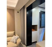 Marco de puerta Marco de puerta de aluminio personalizable, moldura metálica impermeable para uso doméstico en exteriores/interiores, para baños/salones/almacenes(12x80in(31x203cm))