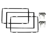 Marco de radio 2-DIN para Nissan Qashqai J10 2007-2013 RTA 002.277-0