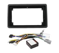 Marco De Radio De 9 Pulgadas Adaptador Panel Decodificador CANbus Sistema De Audio Estéreo Android Panel Instalación para Renault para Express 2021 QAQMHVCVB(Frame Cable Canbus)
