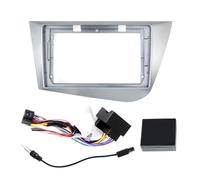 Marco De Radio De 9 Pulgadas para Seat para Leon 2 MK2 para Altea XL 2004-2015 con Cable Can Opcional Kit De Panel De Instalación