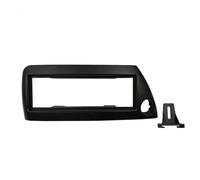 Marco De Radio De Coche De Un Solo DIN para Ford para Ka 1996-2008 LHD | Kit Revestimiento Salpicadero Panel Frontal Estéreo RESPUNEKBAH(Black)