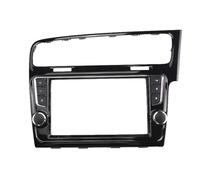 Marco de radio de coche Marco Salpicadero Radio Coche 9/10 Pulgadas Para Golf 7 2013-2017 Panel Estéreo Instalación Tablero Embellecedor GPS DVD Panel Salpicadero(Frame-R-9)