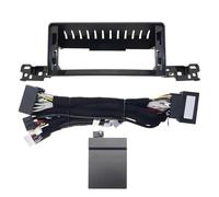 Marco de Radio para A4 A5 Adaptador De Fascia Marco Coche Canbus Box Decoder Android Radio Kit Panel Montaje Tablero(Conjunto Completo)