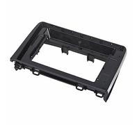 Marco de Radio para Coche 2Din, Panel de Navegación de 10,1 Pulgadas, Color Negro, Compatible con CRV 2017 - Material ABS Resistente, Fácil Instalación, Renovación de Consola