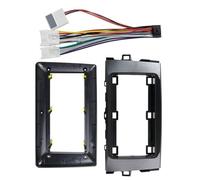 Marco De Radio para Coche Panel Estéreo DVD 2DIN Embellecedor De Instalación para Salpicadero para Toyota para Auris E150 2006-2011 QAQMHVCVB