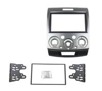 Marco de Radio para F&ORD para Everest 2006+ para Ranger 2006-2010 2Din Fascia Dash Trim Kit Face Plate Bezel Radio Stereo Panel