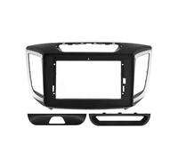 Marco de Radio para Hyundai IX25 para Creta 2014-2019 Audio Coche Fascia Marco Adaptador 9 10.1 Pulgadas Pantalla Grande 2DIN Salpicadero Montaje Panel(Marco de 9 Pulgadas)