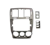 Marco de Radio para Hyundai para Getz 2002-2011 9 Pulgadas 2 DIN Audio del Coche Marco GPS Navegación Fascia Panel DVD Marco Instalación(Rueda Izquierda)