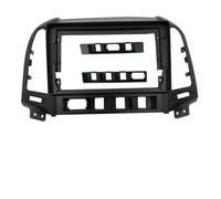 Marco de Radio para Hyundai para Santa Fe 2006-2011 2012 9 Pulgadas Radio De Coche Fascia Android Player Frame 2 DIN Stereo Cubierta del Tablero Trim(Bastidor-LHD)