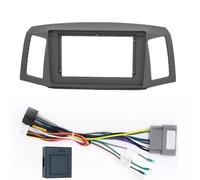 Marco De Radio para Jeep para Grand Cherokee 2004-2007, Adaptador De 10.1 Pulgadas para Panel De Tablero(Frame canbus Cable)