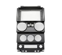 Marco De Radio para Salpicadero 9 Pulgadas, GPS, MP5 Y Estéreo, Panel 2DIN para Jeep para Wrangler para Rubicon 2008-2010(2 Doors)
