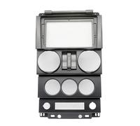 Marco De Radio para Salpicadero 9 Pulgadas, GPS, MP5 Y Estéreo, Panel 2DIN para Jeep para Wrangler para Rubicon 2008-2010(4 Doors)