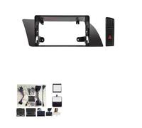 Marco de Radio Voor A4 A4l A5 B8 2009-2015 2016 12.3 Inch Groot Scherm DVD Fascia Frame Adapter Links Rechts 2Din Dashboard Stereo Paneel Kit(LHD Set A)