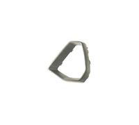 Marco de rejilla de parachoques delantero izquierdo plateado para Audi Q3 2019 en adelante