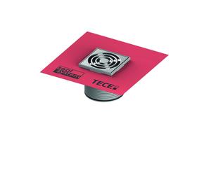 Marco de rejilla TECEdrainpoint S, plástico, 100x100mm, incl. rejilla de diseño y manguito de obturación Seal System, 3660020