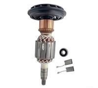 Marco de rotor de anclaje, con rodamientos de 1 pieza, 2 cepillos de carbono, para Bosch para GBH11DE para GSH11E 1614011072