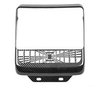 Marco de salida trasero con acabado de grano de carbono compatible con Tesla para modelo 3 y modelo Y 2025 utilizando ABS y metodología de diseño de curva escaneada (carbón brillante)