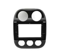 Marco De Salpicadero Estéreo De 10.1 Pulgadas con Reproductor MP5 Android 2 DIN para Jeep para Compass para Patriot 2010-2016 PYPFQUMQGR(Frame)