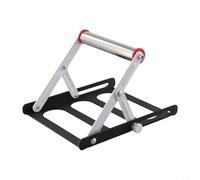 Marco de soporte ajustable para máquina de corte, soporte de sierra de mesa plegable portátil con ajuste de altura 55-135 mm, soporte de material metálico para proyectos de corte