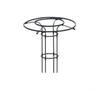 Marco de soporte portátil para plantas al aire libre, rejilla arqueada para trepar vides y verduras en varios espacios (120 cm)
