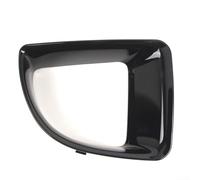 Marco de ventilación de parachoques delantero para MINI R55 Clubman R56 R57 R58 R59 para Roadster, compatible con JCW S para modelos SD, inserto de rejilla de conducto de aire ABS negro 51117255117 (1