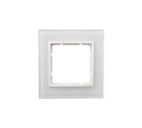 Marco de vidrio individual Berker B.7 blanco nieve 10116909