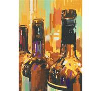 Marco de vino vintage G2662 PINTDECOR