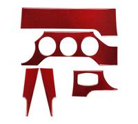 Marco Decorativo Adhesivo Para El Panel Del Tablero De Instrumentos - Para Ford Para Mustang GT 2015-2021 Molduras interiores de coche(Red)