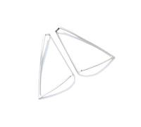 Marco Decorativo Altavoz Audio Coche ABS Estéreo Cubierta Bocina Embellecedor Para Benz Para Clase C Para W204 180 200 260 2008-2014 Marco Panel Control Aire Acondicionado Automóvil