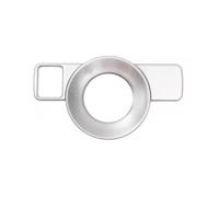 Marco decorativo botón auto Compatible con Benz Para CLA CLS C117 W176 panel interruptores luz antiniebla faros interiores coche pegatinas embellecedoras decoración interior(Silver)