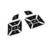 Marco decorativo botón auto Compatible con Benz W246 B Electric Drive B180 B200 B250 2011 2012 2013 2014 Pegatina para interruptor volante coche