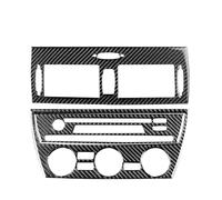 Marco Decorativo para Aire Acondicionado Interior X3 E83, Accesorios para Coche (Fibra de Carbono A)