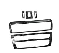 Marco Decorativo para Consola de CD de Coche, para ventilación de Aire Acondicionado Serie 1 y 2 (F20, F21, F22 y F23) (Color Fibra de Carbono B)