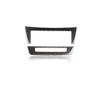 Marco Decorativo para Control de CD de Aire Acondicionado Interior de Coche Benz Clase C W204 C220 (Estilo A)