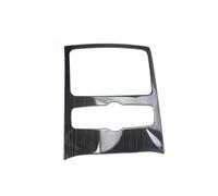 Marco Decorativo Ventilación Aire Acondicionado Trasero Pegatinas Embellecedoras Salida Cubiertas Para A6 C5 C6 2005-2011 Decoración Interiores(Black)