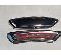 Marco deflector de escape cromado de acero inoxidable para PASSAT B8 SEDAN/FAMILIAR (2 piezas, 2015-2018)