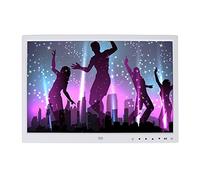 Marco Digital para Fotos de 12 Pulgadas, 1280 x 800 HD, Despertador de m¨²Sica MP3 / 4 Pel¨ªculas, Reproductor de v¨ªdeo de 32 GB, Almacenamiento en l¨ªnea con Tarjeta SD Mando a Distancia