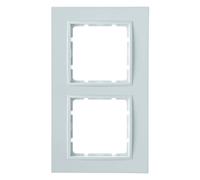 Marco doble Berker/B.7 blanco mate 10126919
