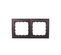 Marco doble Berker B. Quadrat antracita mate 5310128996