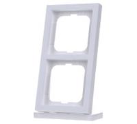 Marco doble estudio blanco mate 1722-884K | Busch Jaeger | 1722-884K | 2CKA001754A4415 | Marcos embellecedores