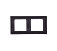 Marco doble horizontal antracita mate Berker K.1 13637006