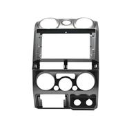 Marco DVD para Coche 2 DIN para Isuzu para D-MAX para DMAX MU-7 MU7 2006-2012 Adaptador Audio, Kit Embellecedor para Salpicadero Panel Instrumentos WEFOLCC(2006-2012,Only Frame)
