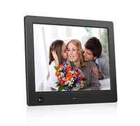 Marco electrónico electrónico electrónico de fotos de 20,3 cm marco electrónico electrónico IPS 4: 3 1024 x 768 pantalla marco digital con sensor 1080p 720p reproductor de video