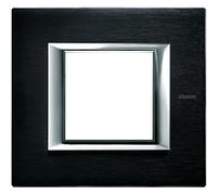 Marco embellecedor de 1 elemento Bticino Axolute HA4802XS antracita satinado