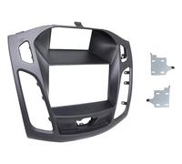 Marco Embellecedor de Radio 2-DIN para Ford Focus de 2011 - 2014 Negro