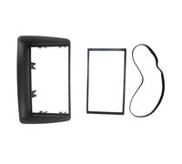 Marco Embellecedor para Instalación En Tablero De Radio Estéreo 2 DIN para FIAT para Panda 2003-2012.